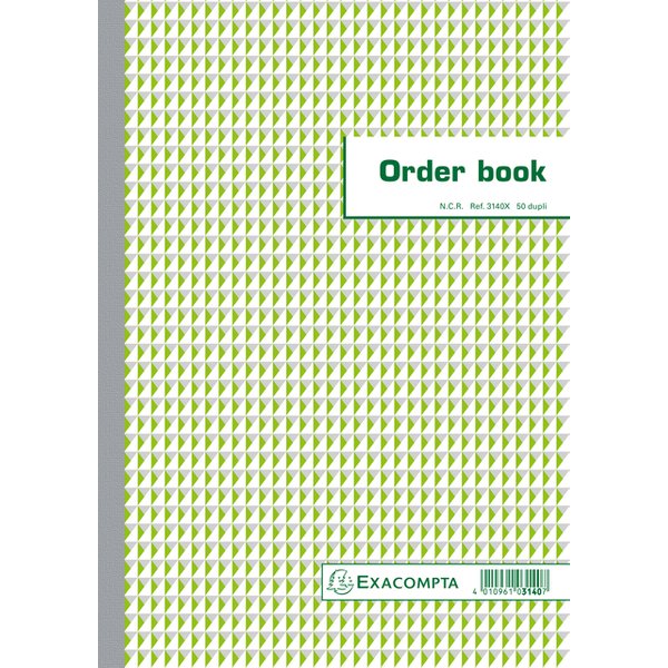 Orderboek Exacompta 297x210mm 50x2vel