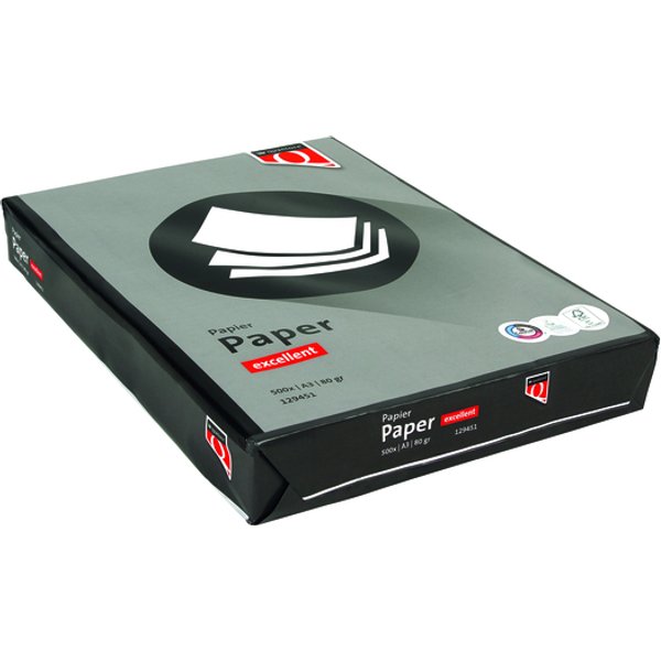 Kopieerpapier Quantore Excellent A3 80gr wit 500 vel