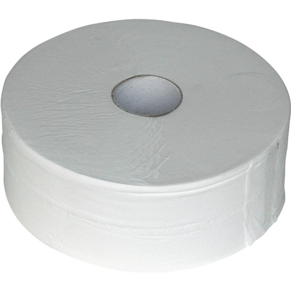 Toiletpapier Euro Products P4 jumbo groot 2-laags 380m wit 240038