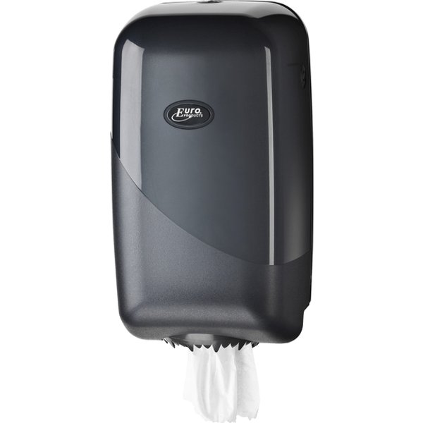 Poetspapierdispenser Pearl Line P17 klein zwart 431155