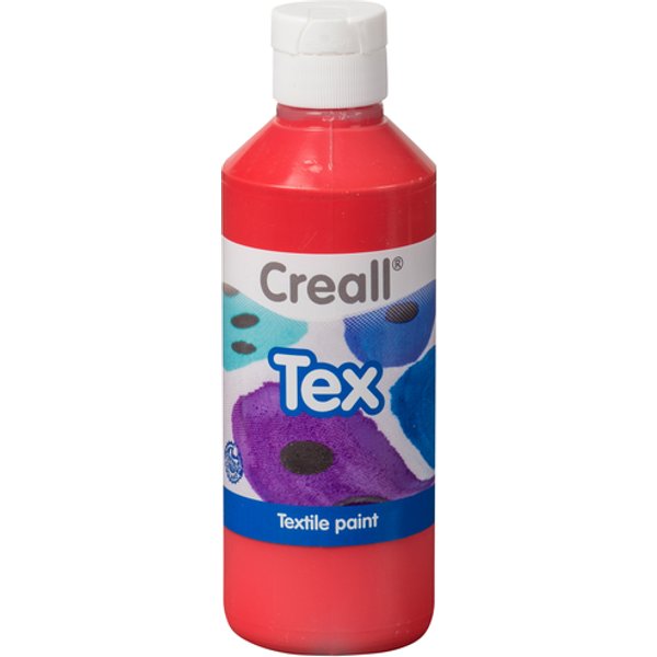 Textielverf Creall Tex rood 250ml
