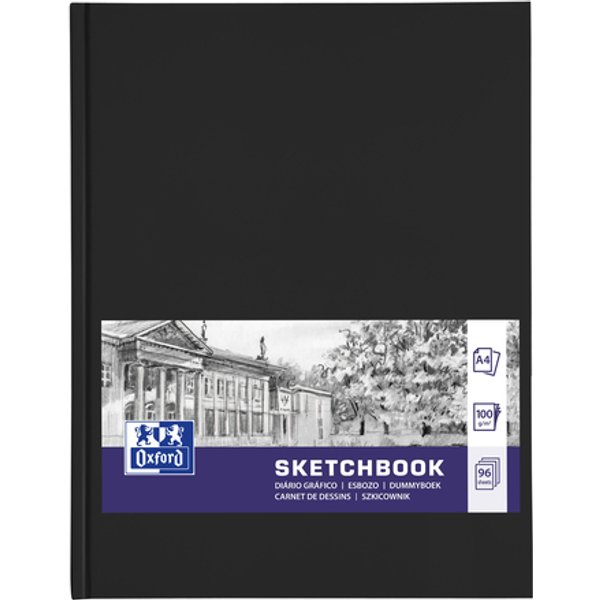 Dummyboek Oxford A4 96 vel 100 gram zwart