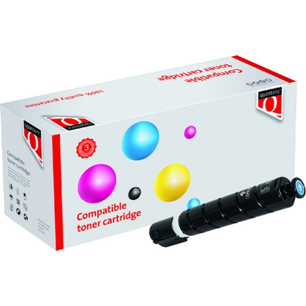 Tonercartridge Quantore alternatief tbv Canon 2183 C 002 blauw