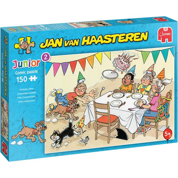 Puzzel Jan van Haasteren Junior Verjaardagspartijtje 150 stukjes