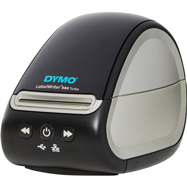 DYMO Labelwriter 550 Turbo Labelprinter Thermisch 300 x 300 dpi Etikettenbreedte (max.): 61 mm USB