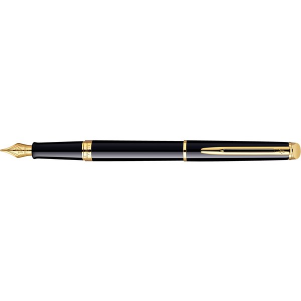 Vulpen Waterman Hémisphère black lacquer GT medium