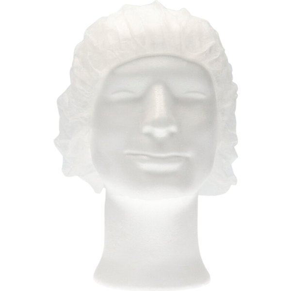 Haarnet CMT bouffant non-woven M 50cm PP wit
