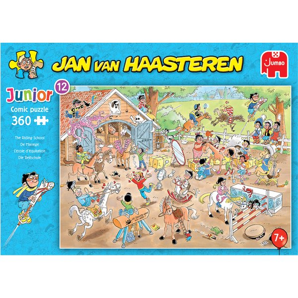 Puzzel Jan van Haasteren Junior The Riding School 360 stukjes