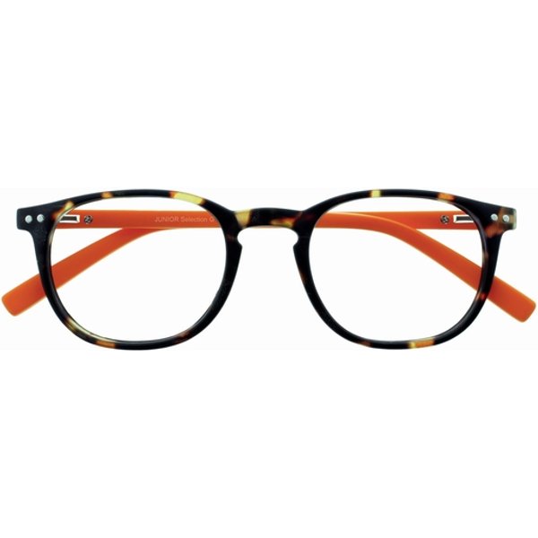 Leesbril I Need You Junior Selection +2.00 dpt bruin - oranje
