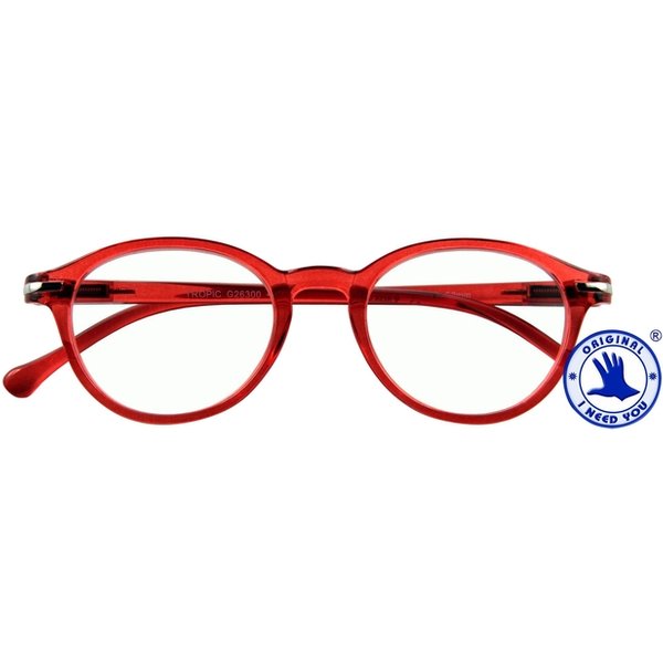 Leesbril I Need You +2.00 dpt Tropic rood