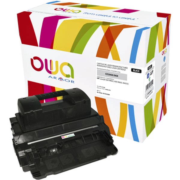 Tonercartridge OWA alternatief tbv HP CE390X zwart