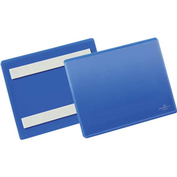 Durable 176307 Etikettentas, zelfklevend Donkerblauw (b x h) 163 mm x 120 mm DIN A6 liggend