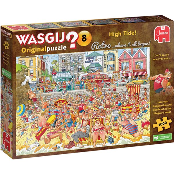 Puzzel Wasgij Retro Orginal 8 Vloed 1000 stukjes