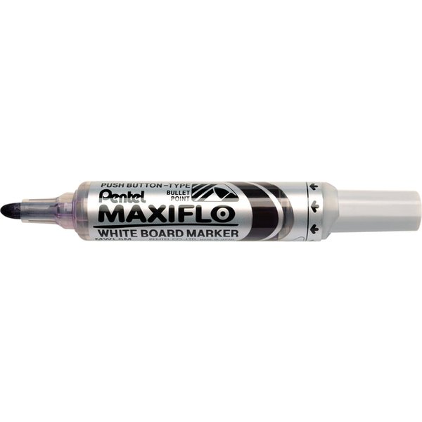 Whiteboardmarker Pentel MWL5M Maxiflo rond 3mm violet