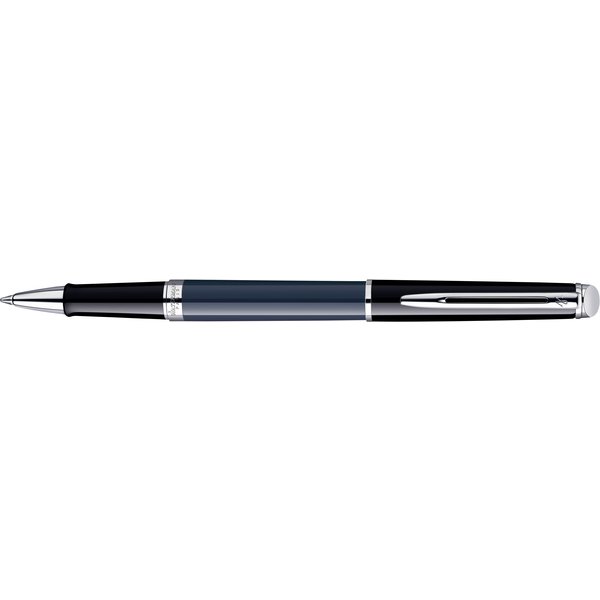 Rollerpen Waterman Hémisphère Colour Blocking black en blue CT fijn