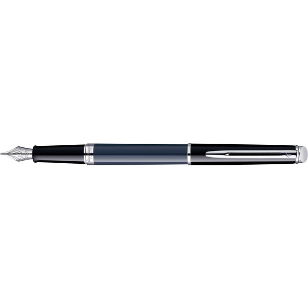 Vulpen Waterman Hémisphère Colour Blocking black en blue CT fijn