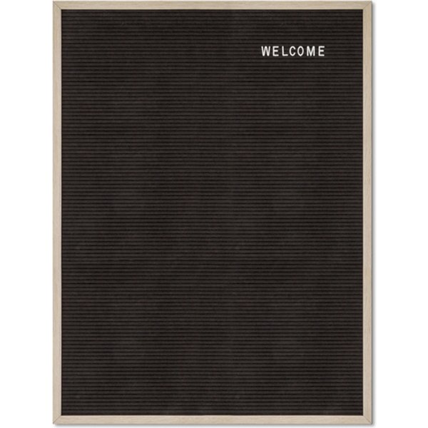 Letterbord IEZZY 60x80cm naturel hout