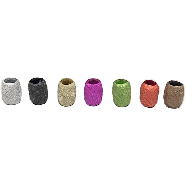 Polyband Haza glitter set 8 kleuren