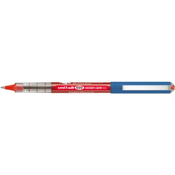 Rollerpen Uni-ball Eye Ocean Care fijn rood