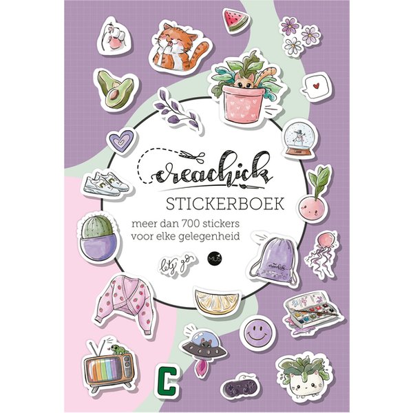 Stickerboek CreaChick A5 50 vel