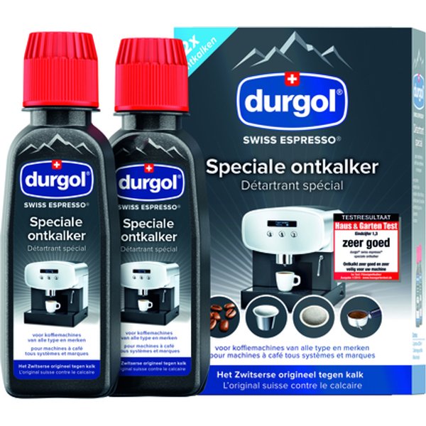 Ontkalker Durgol swiss espresso 2x125 ml