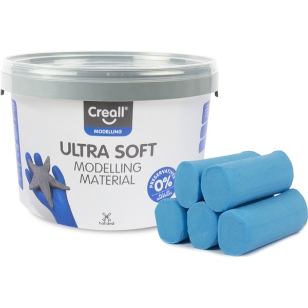 Klei Creall Play-it Ultra Soft helder blauw 1100 gram