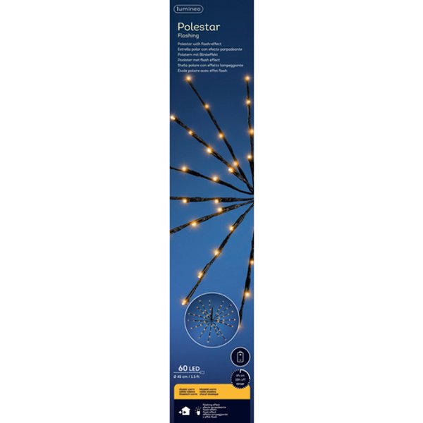 LED polestar flashing effect buiten 45cm