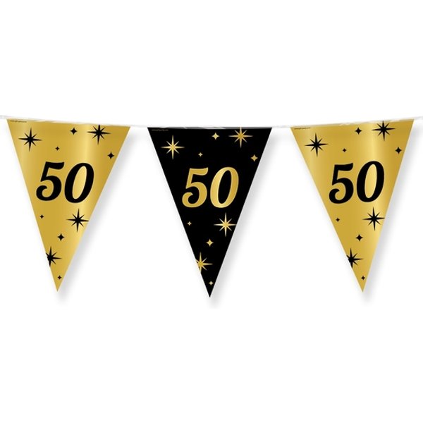 Classy Party flags foil 50