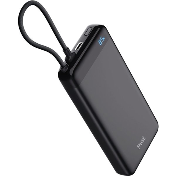 Powerbank Trust Fiera 20.000 met kabel