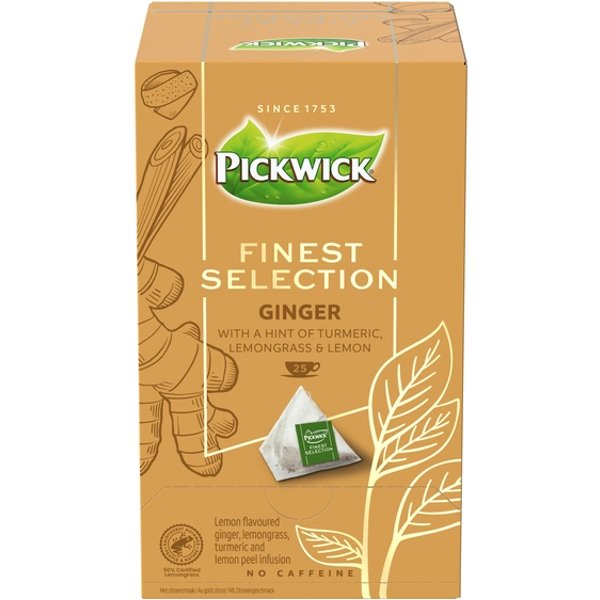 Thee Pickwick Finest Selection ginger 25x2gr