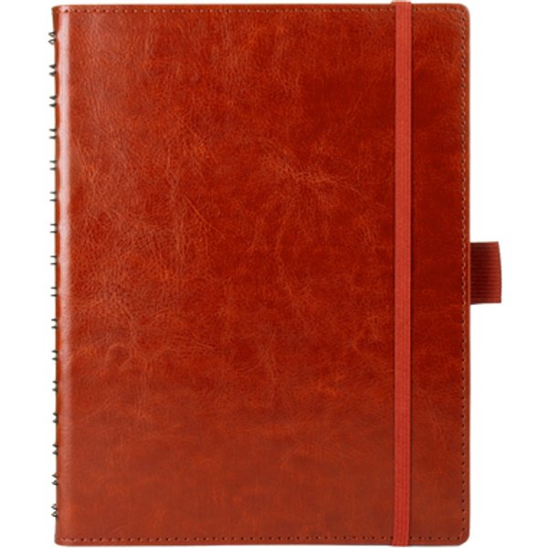 Notitieboek Multo Hannibal A5 cognac kunstleder