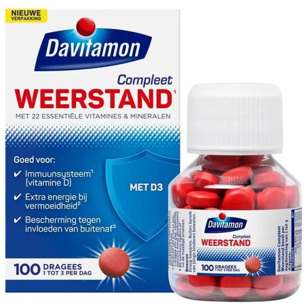 Multi-vitamine Davitamon Compleet 100 stuks