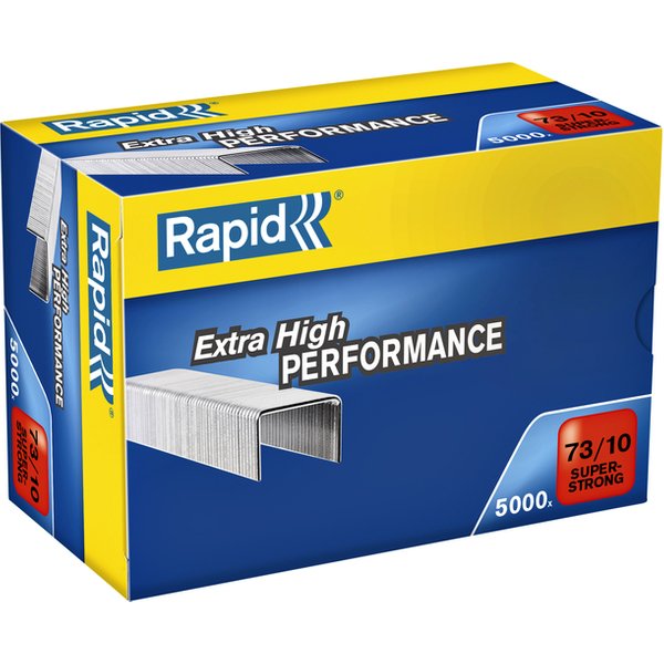 Nieten Rapid 73/10 gegalvaniseerd super strong 5000 stuks