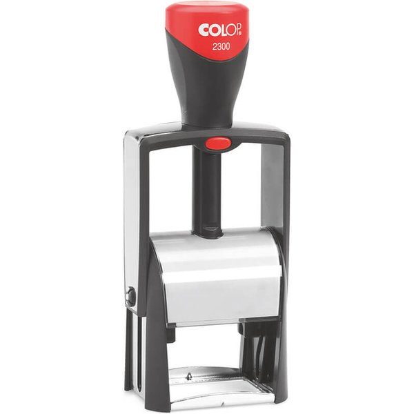 Tekststempel Colop 2300 personaliseerbaar 7regels 44x29mm