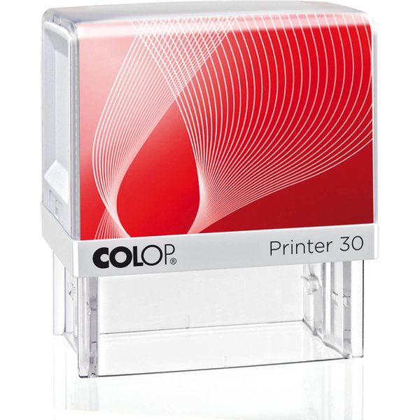 Tekststempel Colop Printer 30 personaliseerbaar 5regels 47x18mm