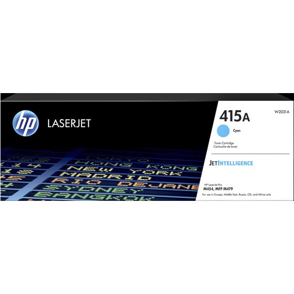 HP Toner 415A Origineel Cyaan 2100 bladzijden W2031A