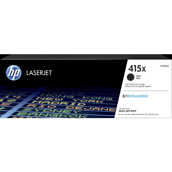HP Toner 415X Origineel Zwart 7500 bladzijden W2030X