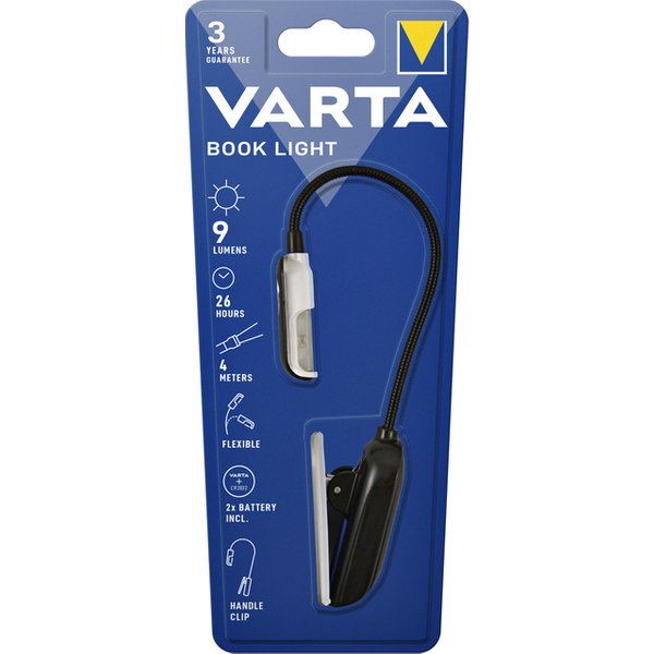Zaklamp VARTA Led Book met 2x CR2032 batterijen