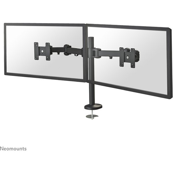 Monitorarm Neomounts D960DG doorvoerklem zwart