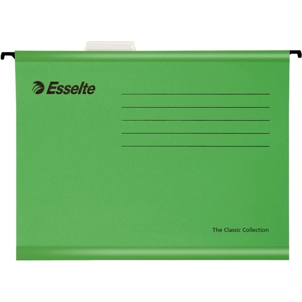 Hangmap Esselte Classic A4 V-bodem 345x240mm groen
