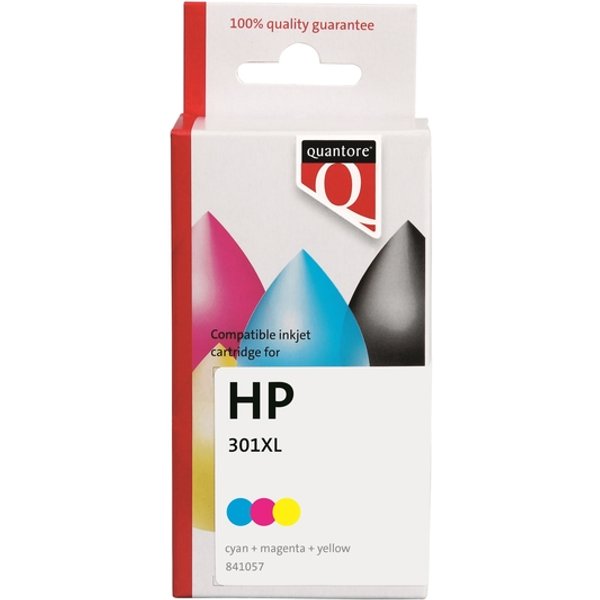 Inktcartridge Quantore alternatief tbv HP CH564EE 301XL kleur