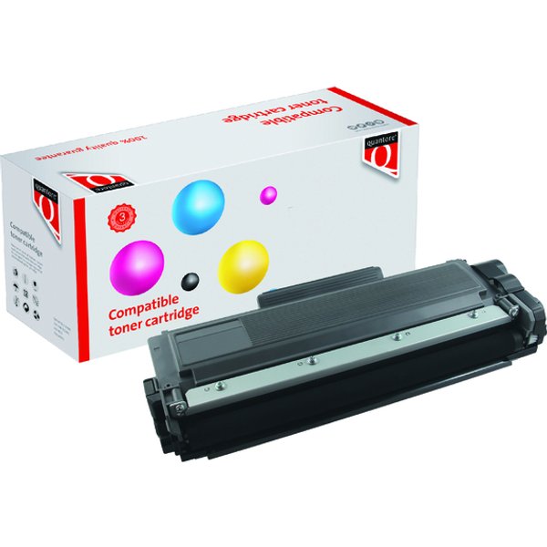 Toner Quantore alternatief tbv Brother TN-2420BK zwart