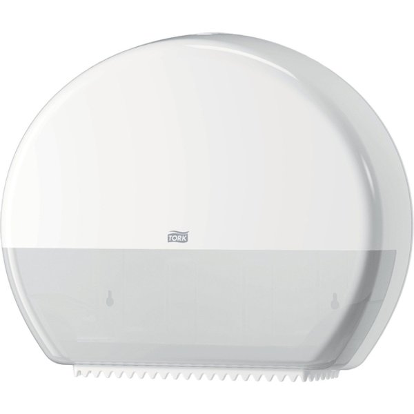 Toiletpapierdispenser Tork T1 Elevation jumbo wit 554000