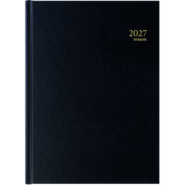 Agenda 2027 Brepols Bremax Santex A4 1dag/1pagina 4 kolommen zwart