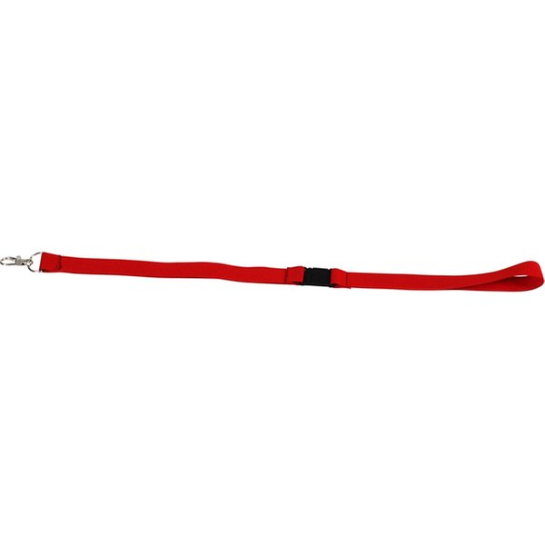 Badgekoord Europel rood