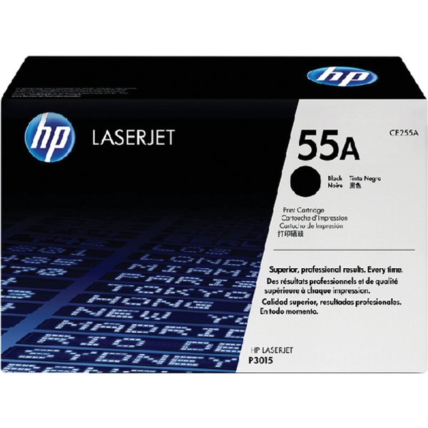 HP Toner 55A Origineel Zwart 6000 bladzijden CE255A