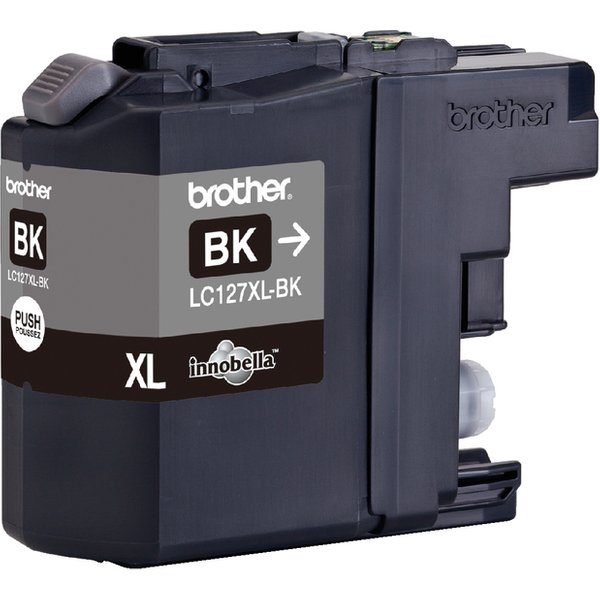 Brother Inktcartridge LC-127XLBK Origineel Zwart LC-127 XL BK