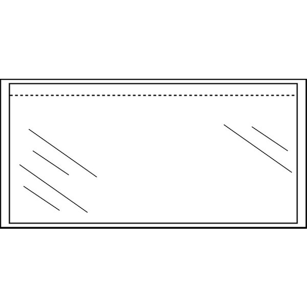 Paklijstenvelop CleverPack zelfklevend onbedrukt 230x110mm pak à 100 stuks