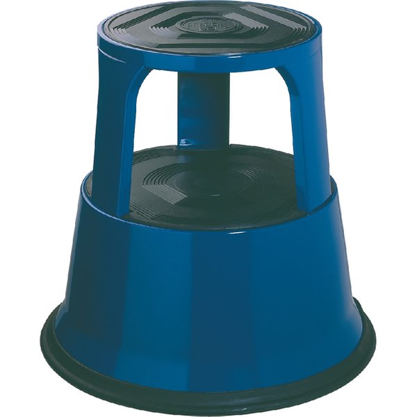Opstapkruk Desq 420mm metaal blauw