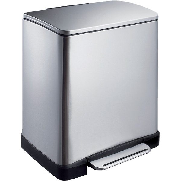 Pedaalemmer EKO E-Cube 20 liter rvs
